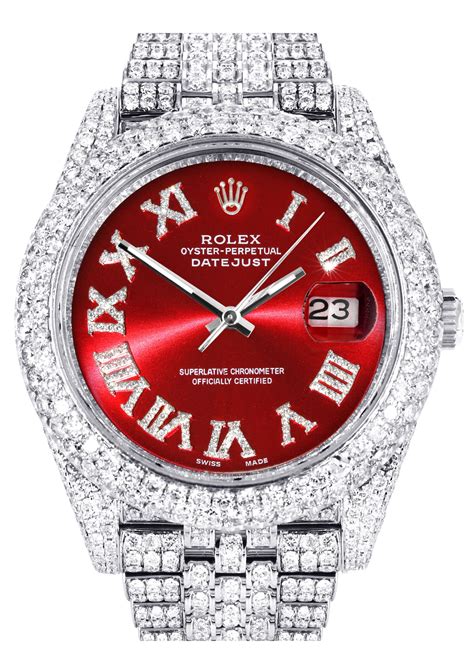 diamond rolex watch images|Rolex watch with diamond face.